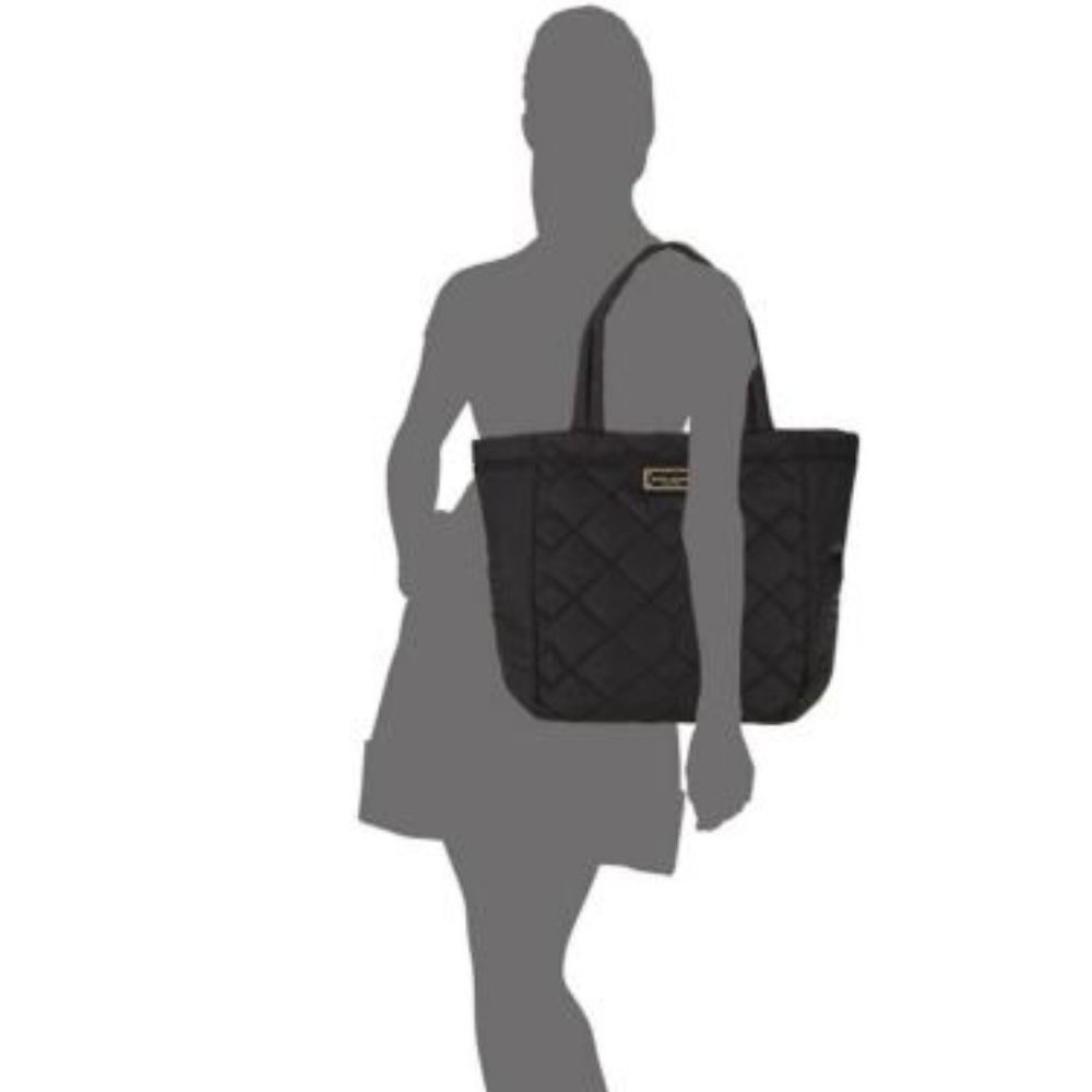 Marc Jacobs Quilted Nylon Deco Tote Bag Black BNWT - Picture 4 of 11